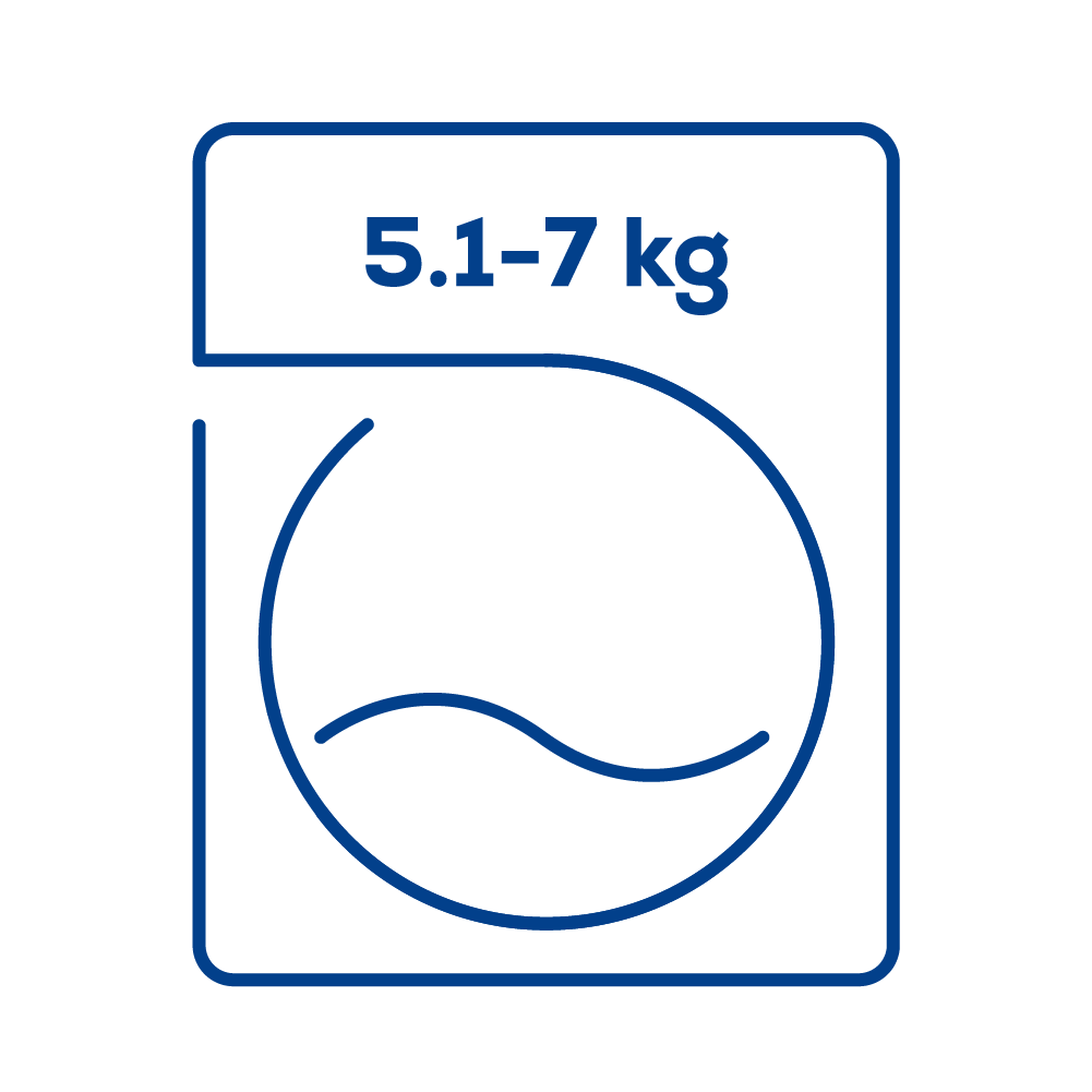 Mosógépek 5.1-7 kg között