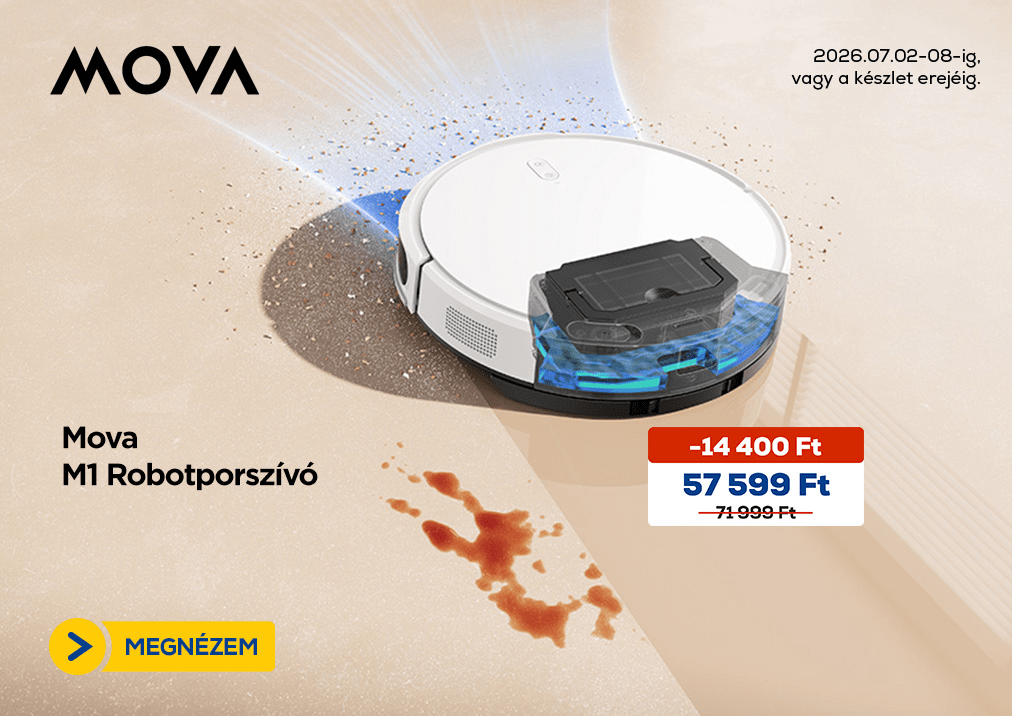 Mova M1 Robotporszívó