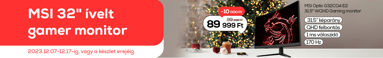 MSI monitorok