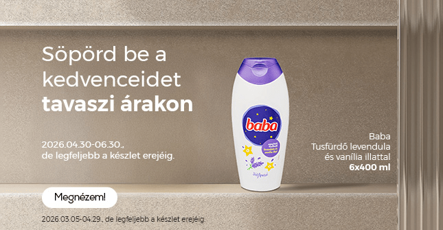 Söpörd be a kedvenceidet tavaszi árakon