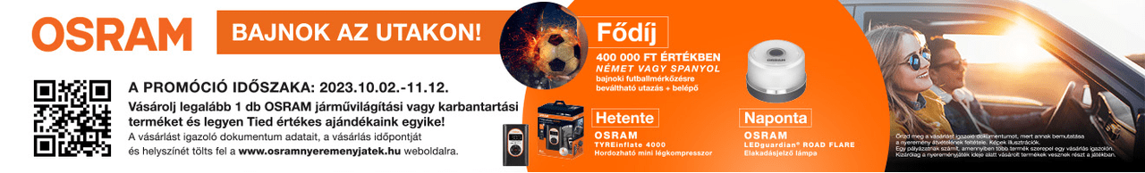 OSRAM nyereményjáték