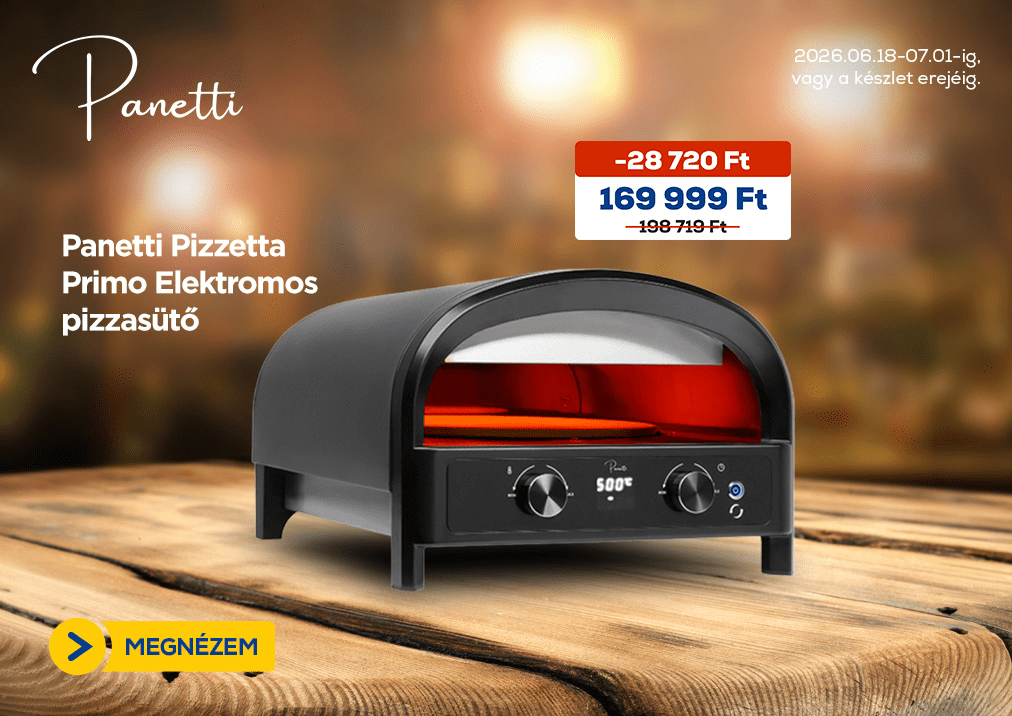 Panetti Pizzetta Primo Elektromos pizzasütő