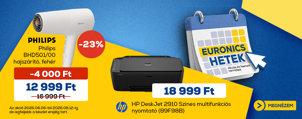 Euronics hetek! Ez ennyi.