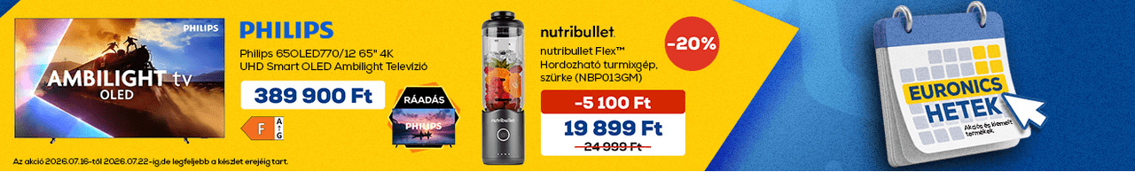 Euronics hetek! Ez ennyi.