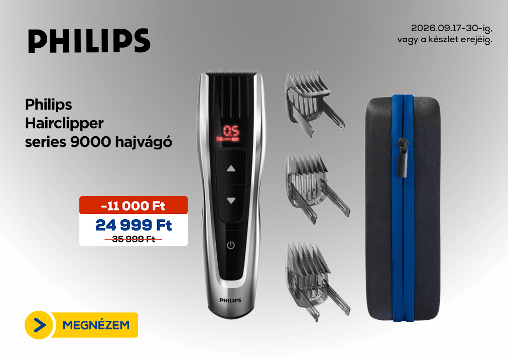Philips Hairclipper series 9000 hajvágó