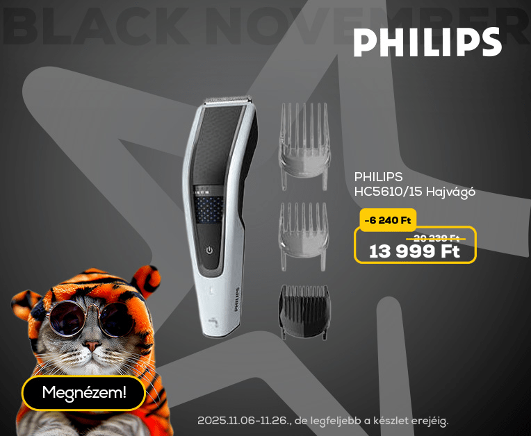 PHILIPS HC5610/15 Hajvágó, 227901