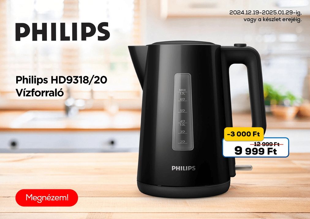 Philips HD9318/20 Vízforraló