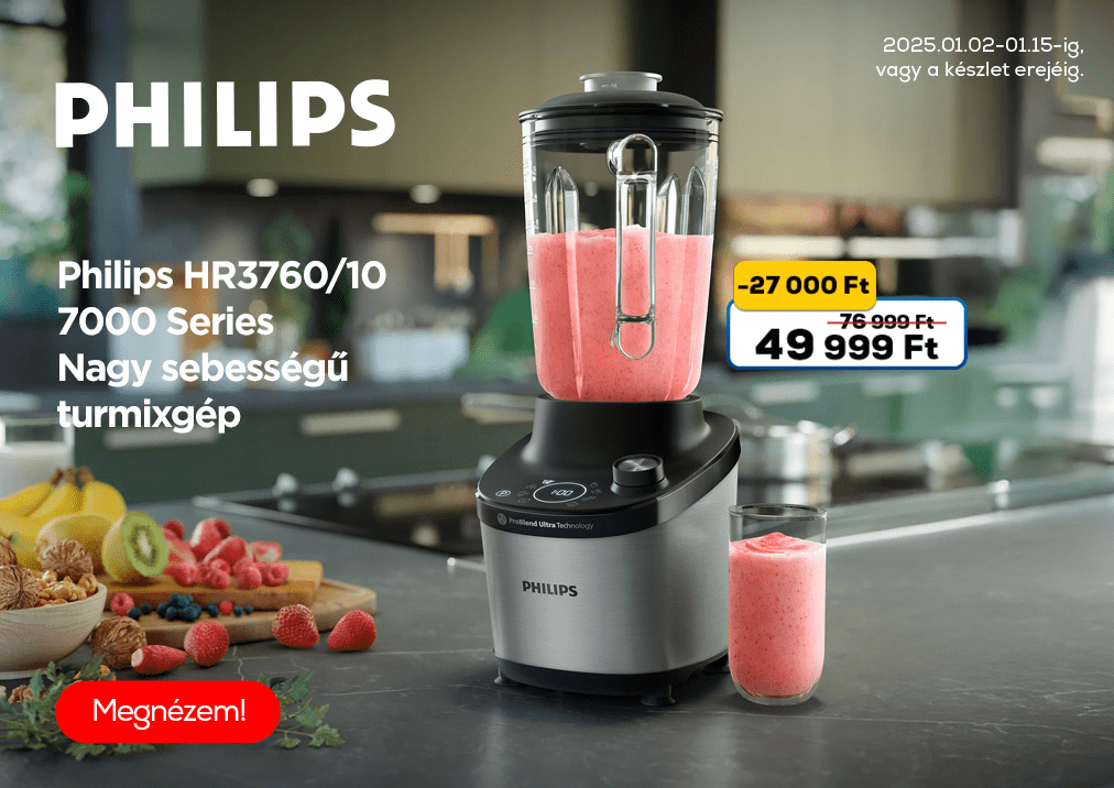 Philips HR3760/10 7000 Series Nagysebességű turmixgép