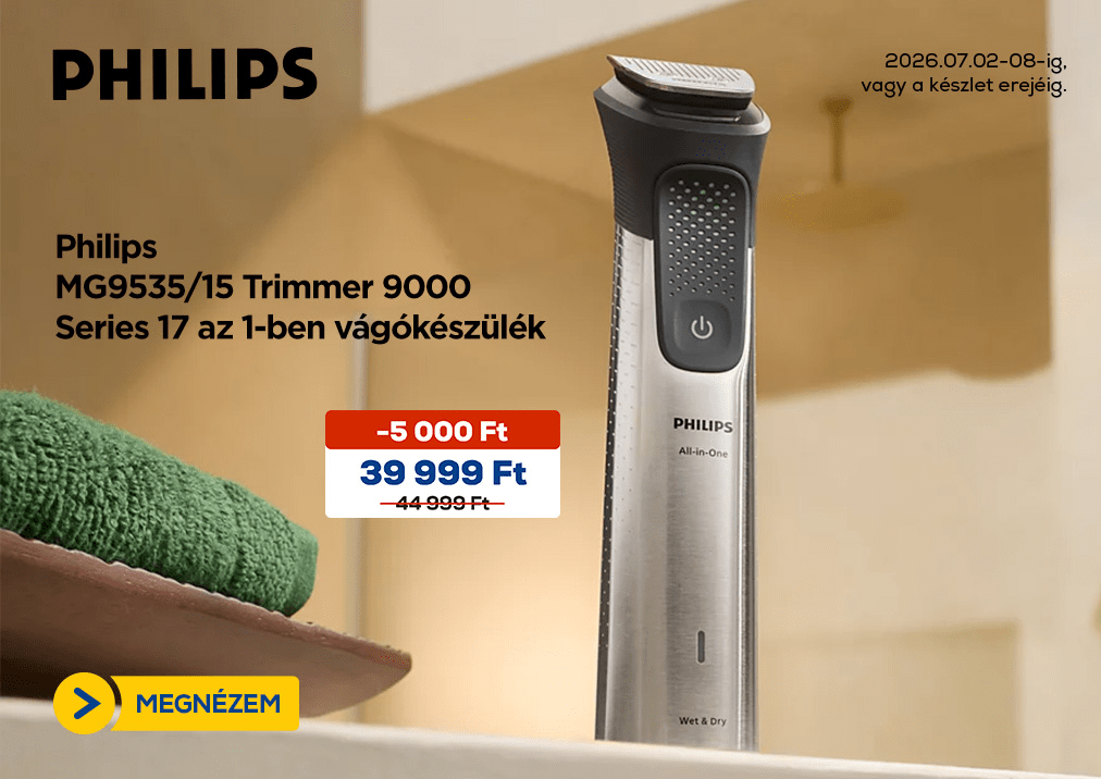 Philips MG9535/15 Trimmer 9000 Series 17 az 1-ben vágókészülék