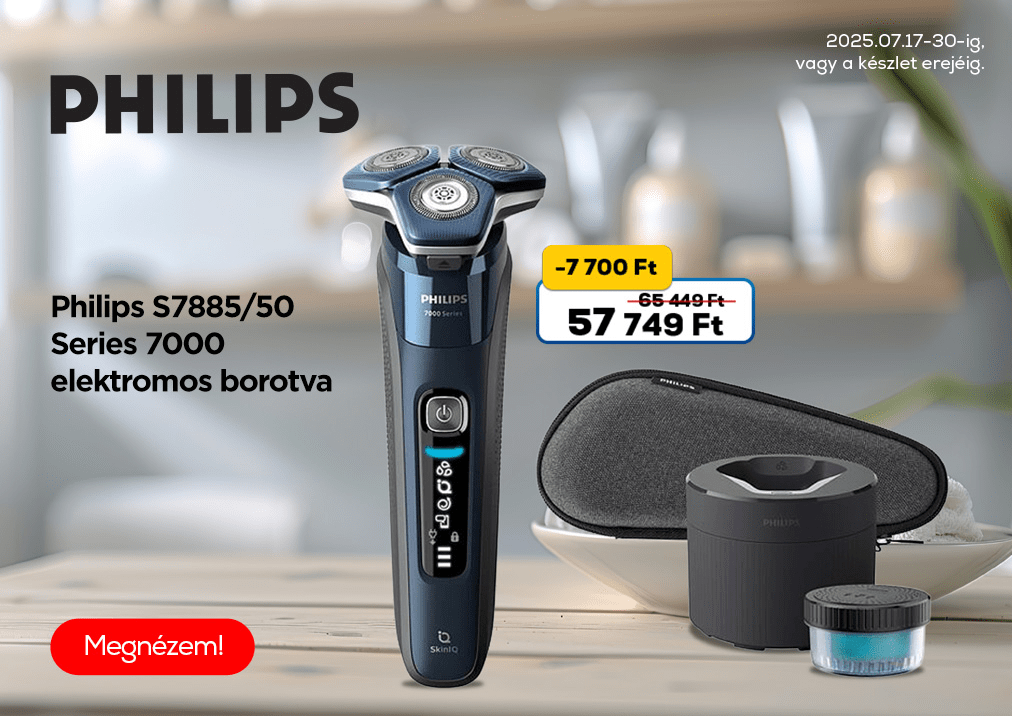 Philips S7885/50 Series 7000 elektromos borotva