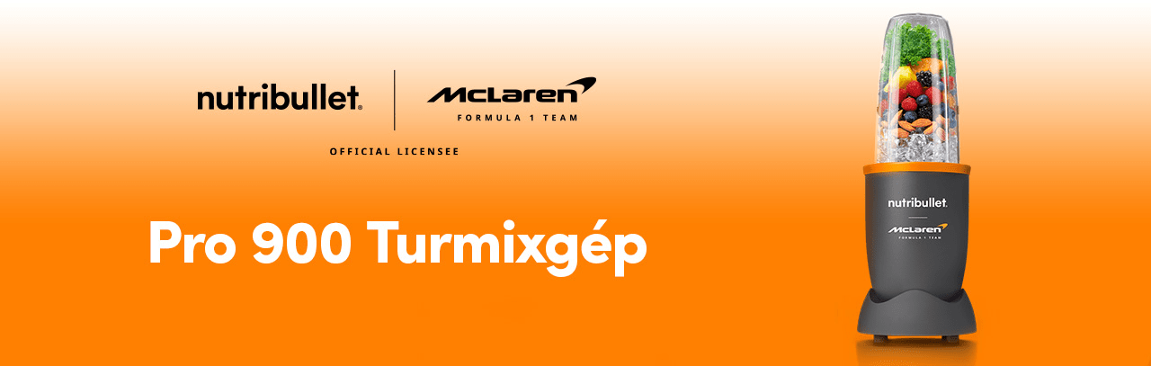 Miért válaszd a Nutribullet x McLaren F1 Team Pro 900 Turmixgépet?
