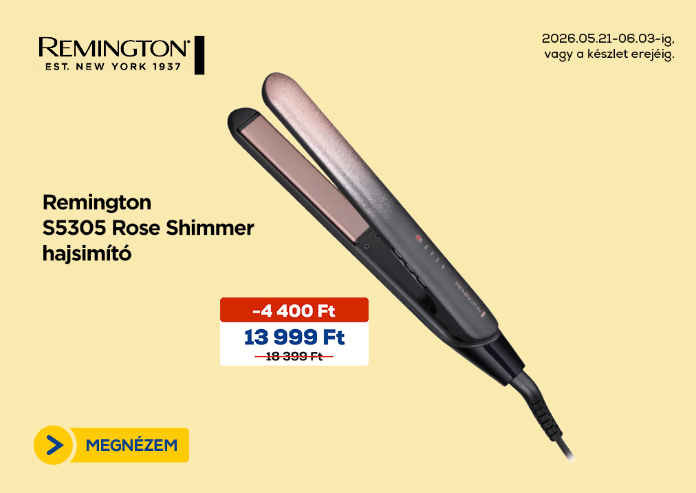 Remington S5305 Rose Shimmer hajsimító