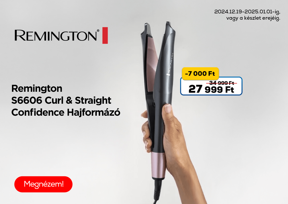 Remington S6606 Curl & Straight Confidence Hajformázó