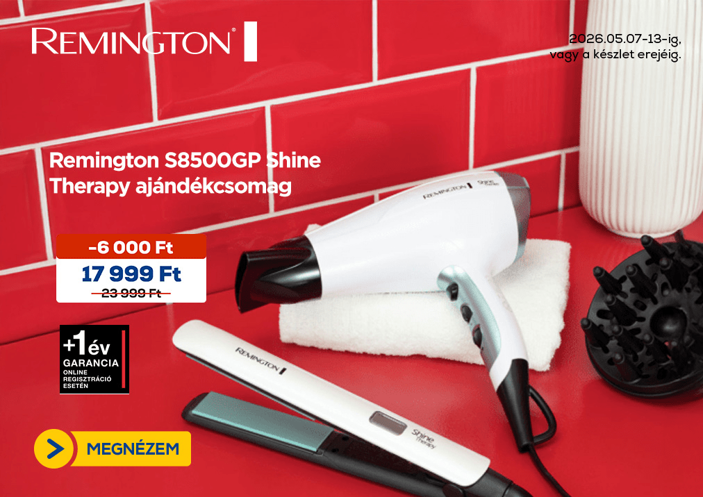 Remington S8500GP Shine Therapy ajándékcsomag