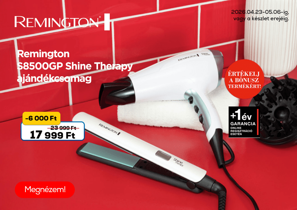 Remington S8500GP Shine Therapy ajándékcsomag
