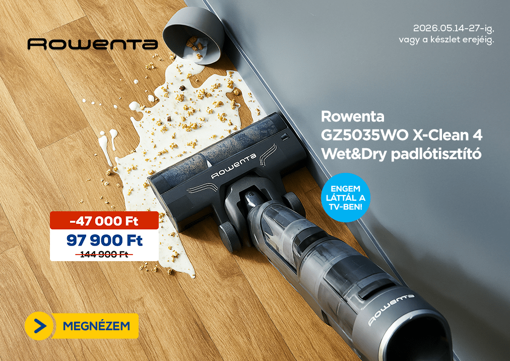 Rowenta GZ5035WO X-Clean 4 Wet&Dry padlótisztító