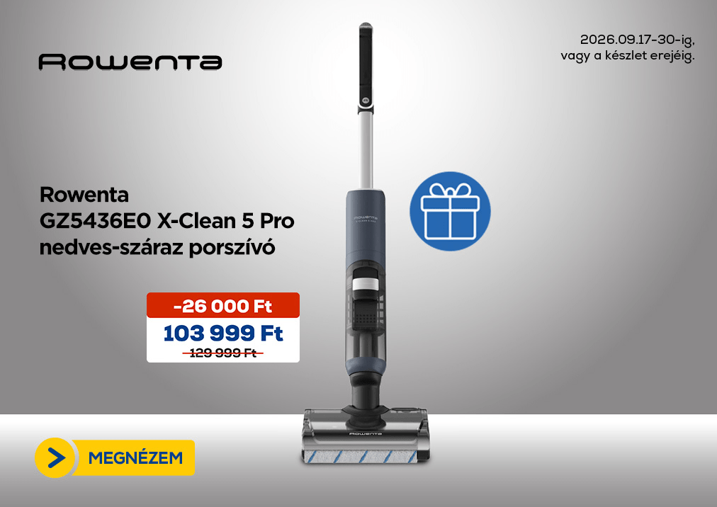 Rowenta GZ5436E0 X-Clean 5 Pro nedves-száraz porszívó