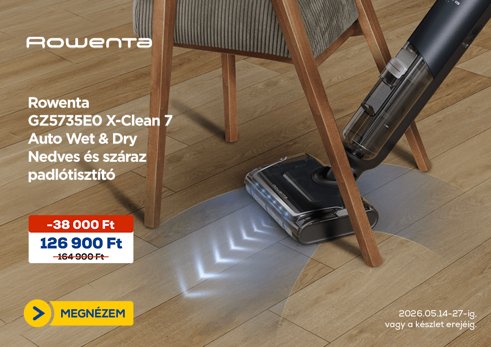 Rowenta GZ5735E0 X-Clean 7 Auto Wet & Dry Nedves és száraz porszívó