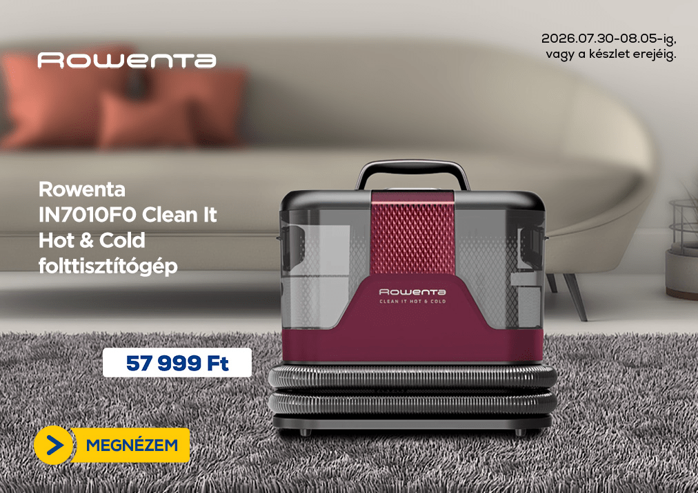 Rowenta IN7010F0 Clean It Hot & Cold folttisztítógép