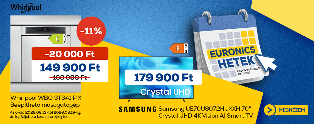 Euronics hetek! Ez ennyi.