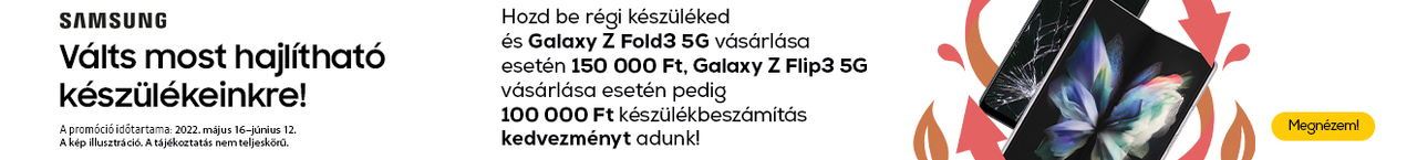 Samsung Flip és Fold készülékcsere programban kuponnal