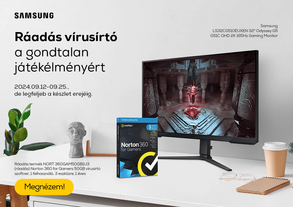 Samsung monitorok ráadással