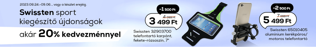 Swissten sport kiegészítők