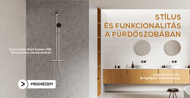 Stílus és funkcionalitás a fürdőszobában