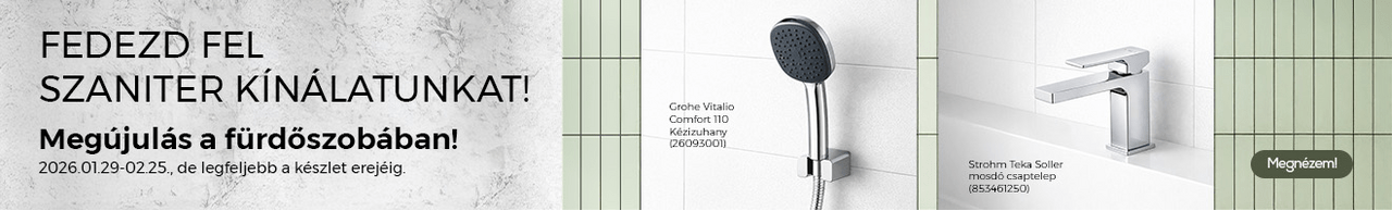 Szaniter ajánlatok
