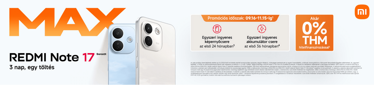 REDMI Note 17 sorozat