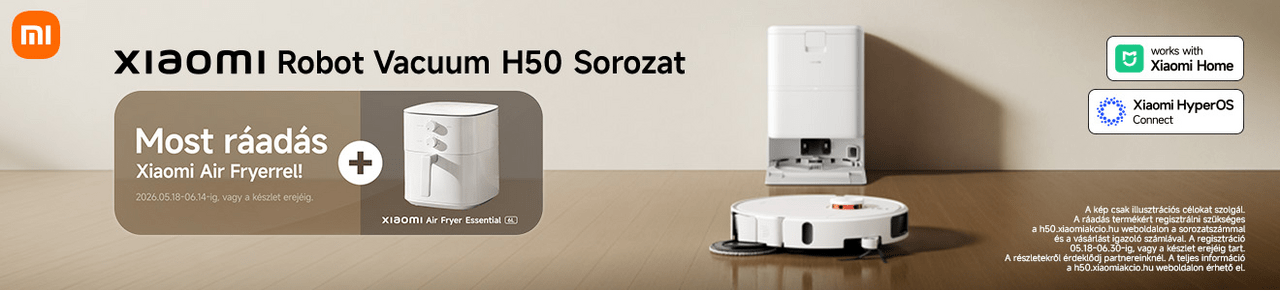 Xiaomi H50/H50 Pro ráadás Xiaomi Air Fryerrel
