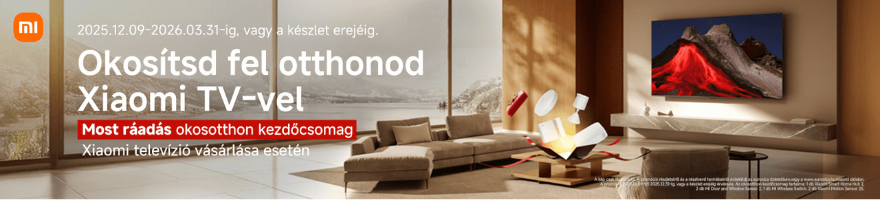 Xiaomi televíziók ráadással