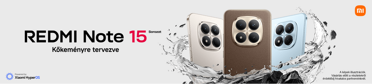 Redmin Note 15 Kőkeményre tervezve. Ez ennyi!