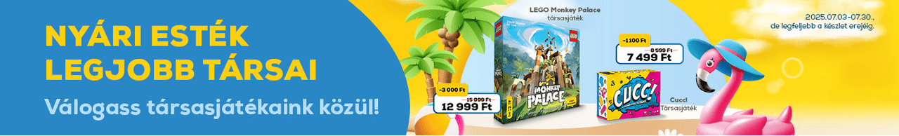 Nyári esték legjobb társai – Válogass társasjátékaink közül!