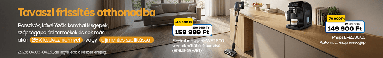 Tavaszi frissítés otthonodba!