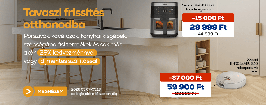 Tavaszi frissítés otthonodba!