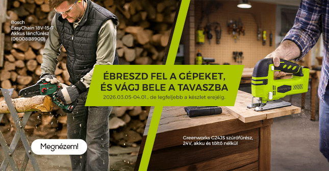 Kert, barkács ajánlatok