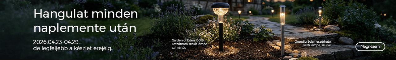 Tavaszi szolár ajánlatok