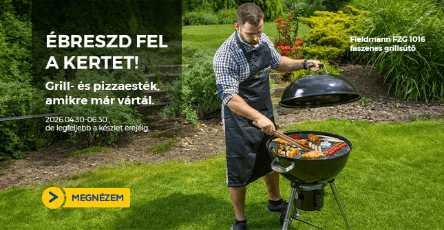 Ébreszd fel a kertet! Grill- és pizzaesték, amikre már vártál.