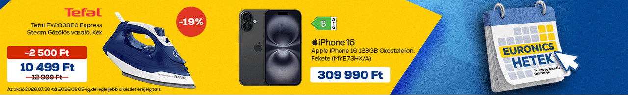 Euronics hetek! Ez ennyi.