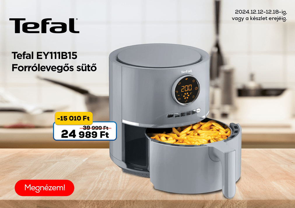 Tefal EY111B15 Forrólevegős sütő