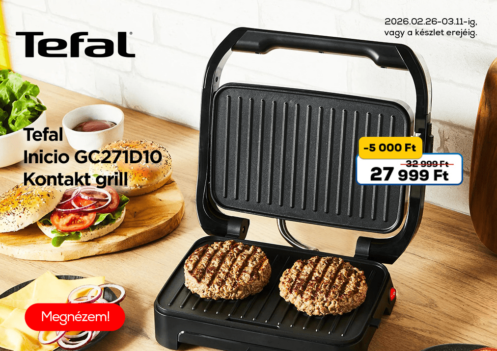 Tefal Inicio GC271D10 Kontakt grill