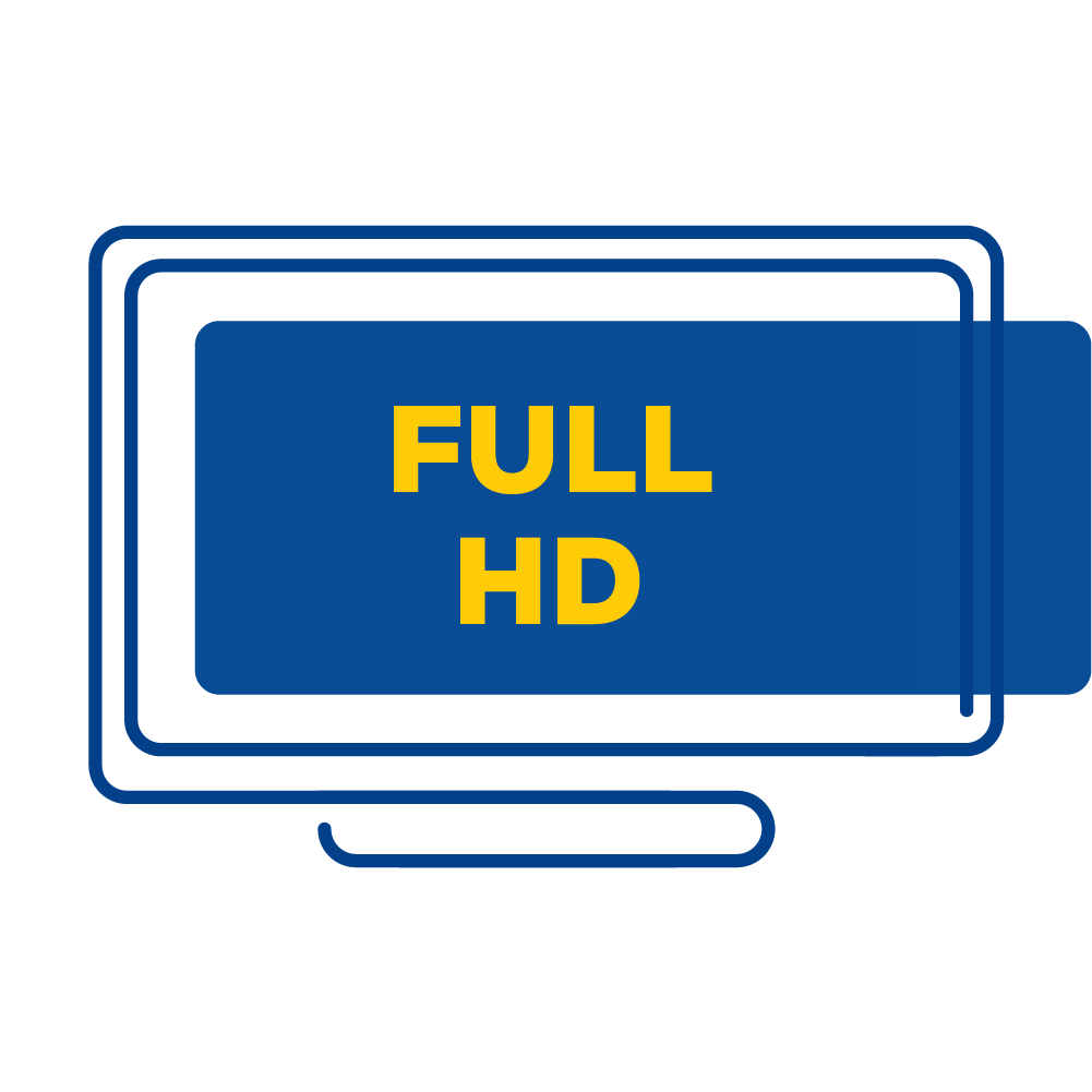 TV felbontás Full HD