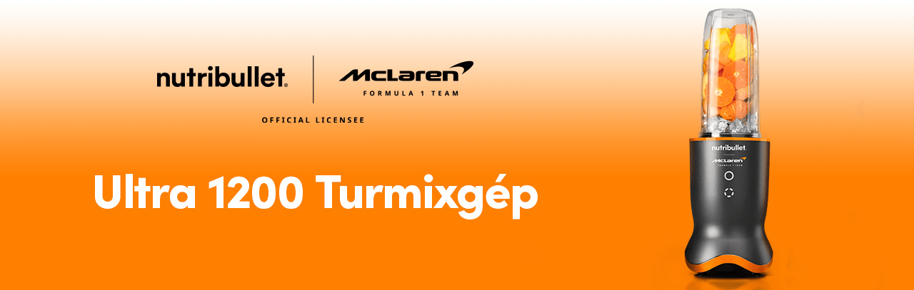 Miért válaszd a Nutribullet x McLaren F1 Team Ultra 1200 Turmixgépet?