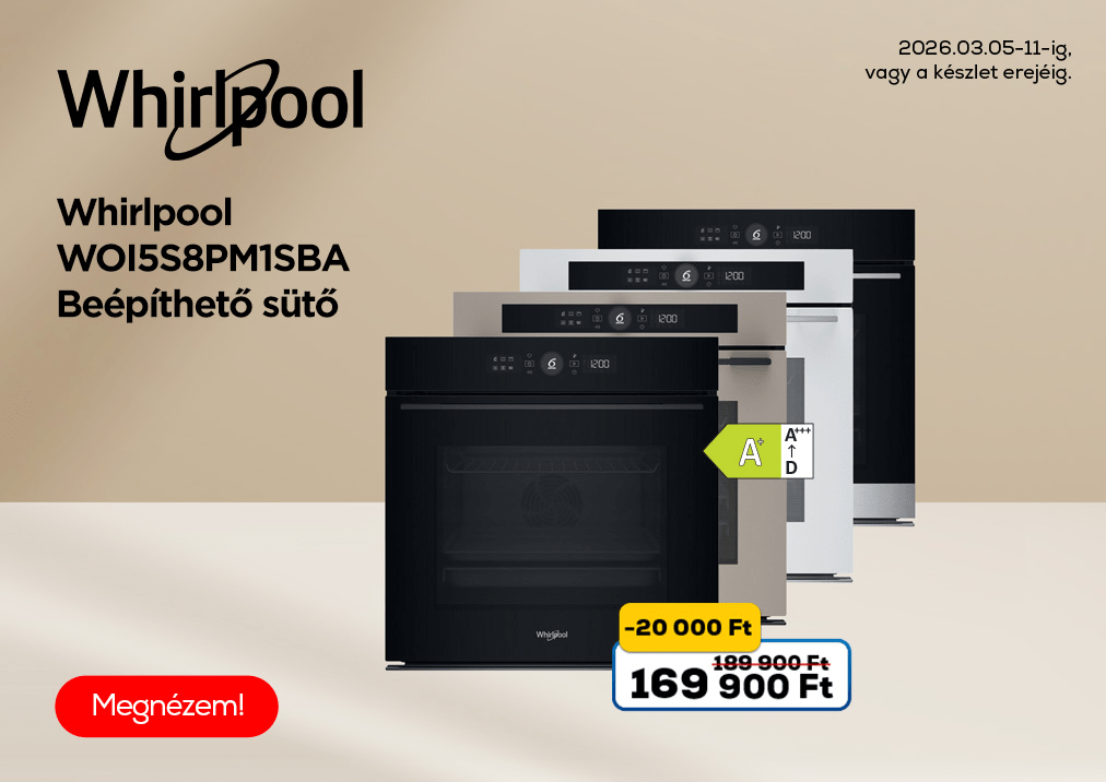 Whirlpool WOI5S8PM1SBA Beépíthető sütő