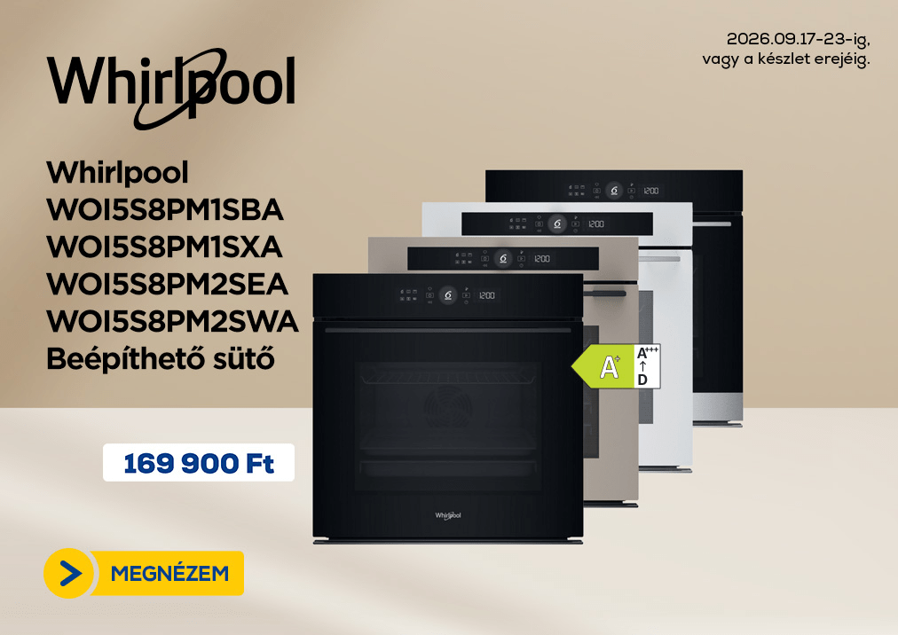 Whirlpool WOI5S8PM1SBA Beépíthető sütő