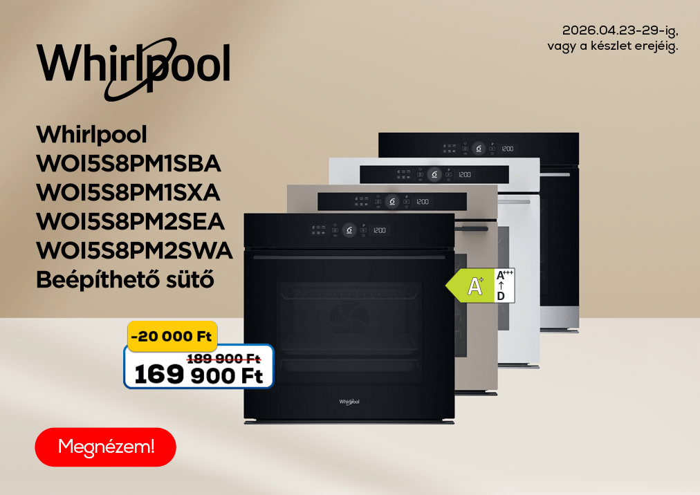 Whirlpool WOI5S8PM1SBA Beépíthető sütő