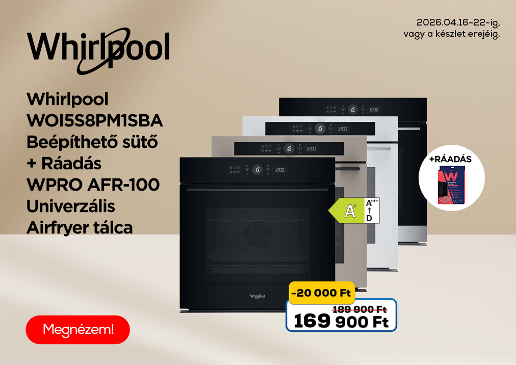 Whirlpool WOI5S8PM1SBA Beépíthető sütő