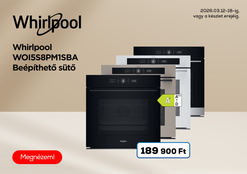 Whirlpool WOI5S8PM1SBA Beépíthető sütő
