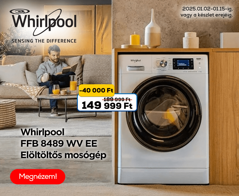 Whirlpool FFB 8489 WV EE Elöltöltős mosógép